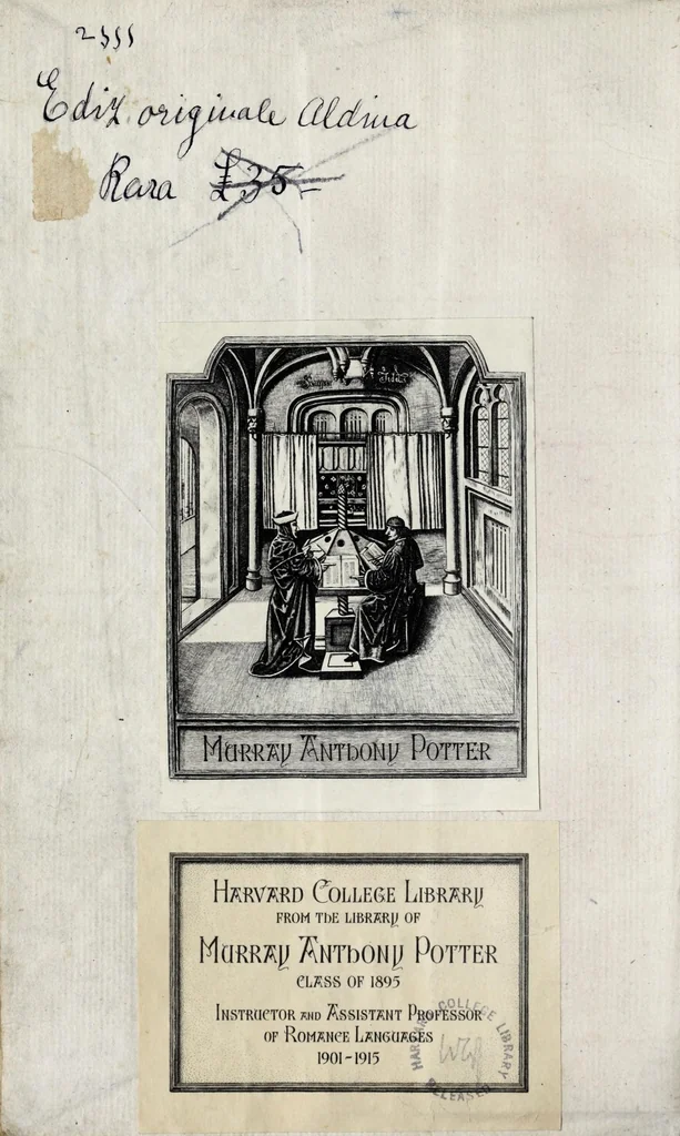 An illustration from Gvillielmi Bvdaei Parisiensis secretarij Regij libri V. de Asse, & partib. eius post duas Parisienses impressiones ab eodem ipso Budaeo castigati, idq[ue] authore Io. Grolierio Lugdunensi Christianissimi Gallorŭ Regis Secretario, et Gallicarŭ copiarum Quaestore, cui etiam ob nostră in eum obseruantiă à nobis illi dicantur, 1522, leaf 2