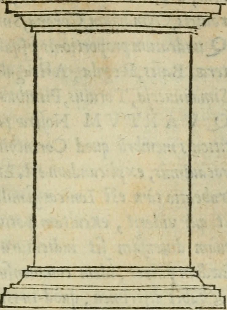 An illustration from Gvlielmi Philandri Castilionii Galli civis Ro. In decem libros M. Vitruuii Pollionis de architectura annotationes : cum indicibus graeco & latino locupletissimis, 1544, leaf 104