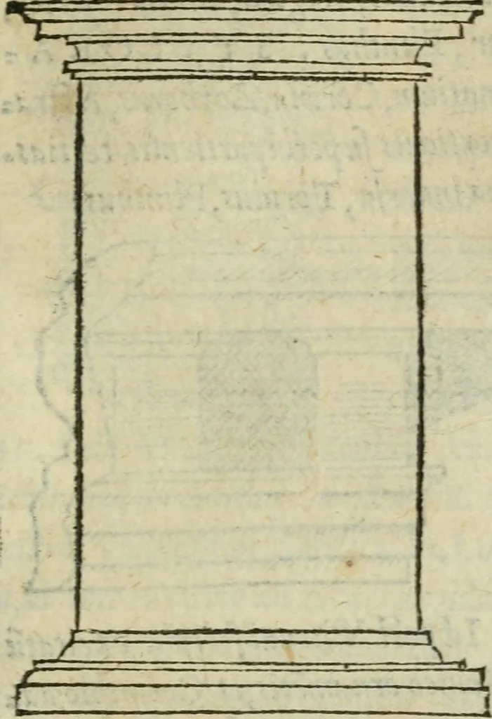 An illustration from Gvlielmi Philandri Castilionii Galli civis Ro. In decem libros M. Vitruuii Pollionis de architectura annotationes : cum indicibus graeco & latino locupletissimis, 1544, leaf 108