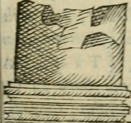 An illustration from Gvlielmi Philandri Castilionii Galli civis Ro. In decem libros M. Vitruuii Pollionis de architectura annotationes : cum indicibus graeco & latino locupletissimis, 1544, leaf 110