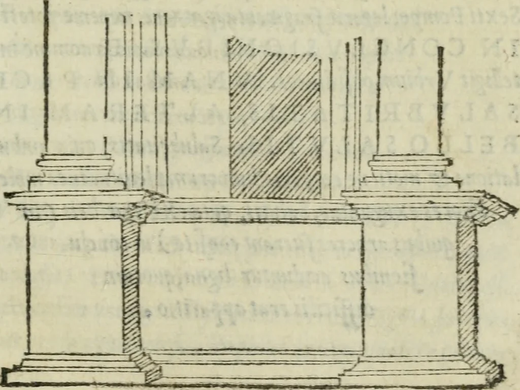 An illustration from Gvlielmi Philandri Castilionii Galli civis Ro. In decem libros M. Vitruuii Pollionis de architectura annotationes : cum indicibus graeco & latino locupletissimis, 1544, leaf 188