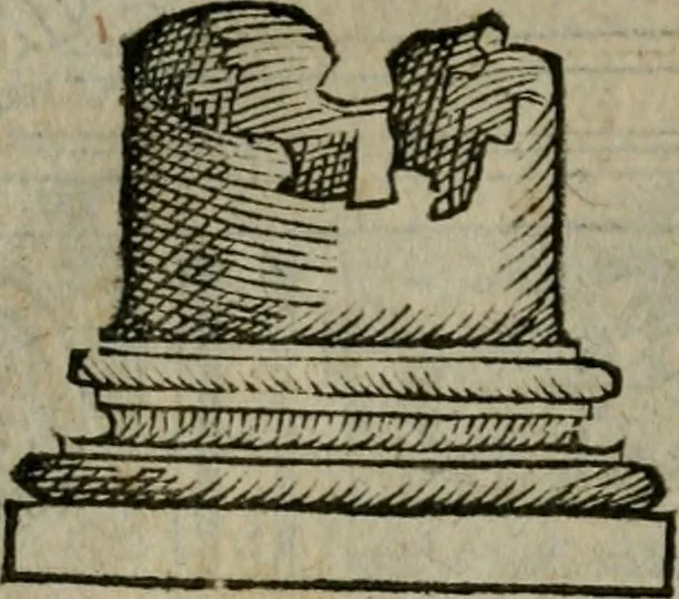An illustration from Gvlielmi Philandri Castilionii Galli civis Ro. In decem libros M. Vitruuii Pollionis de architectura annotationes : cum indicibus graeco & latino locupletissimis, 1544, leaf 97