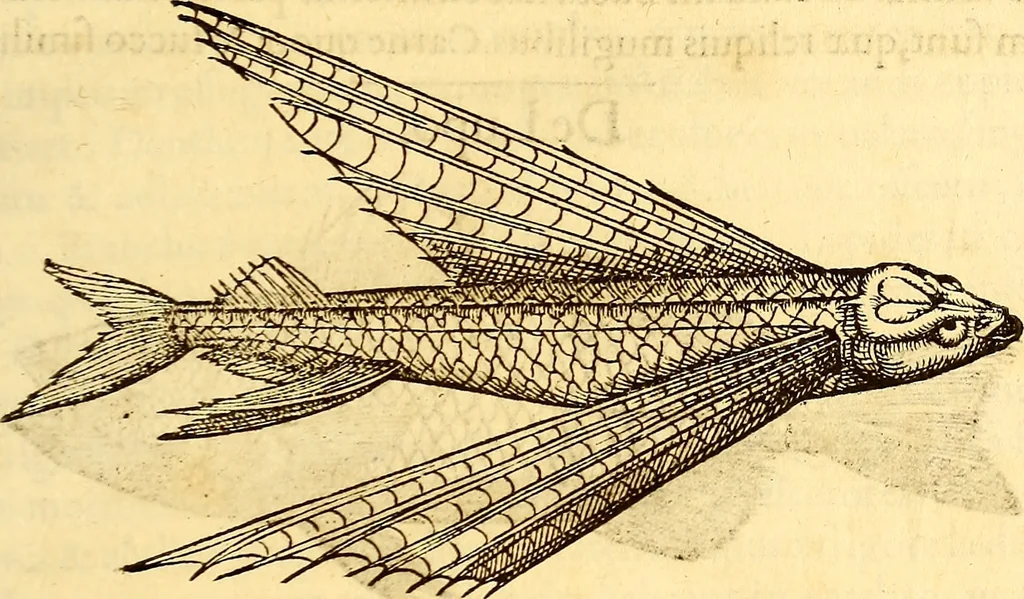 An illustration from Gvlielmi Rondeletii ... Libri de piscibus marinis, in quibus veræ piscium effigies expressæ sunt .., 1554, leaf 286