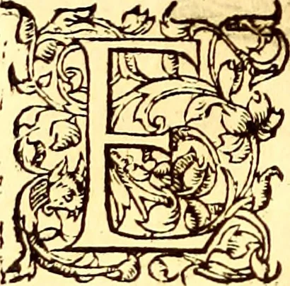 An illustration from Gvlielmi Rondeletii ... Libri de piscibus marinis, in quibus veræ piscium effigies expressæ sunt .., 1554, leaf 315
