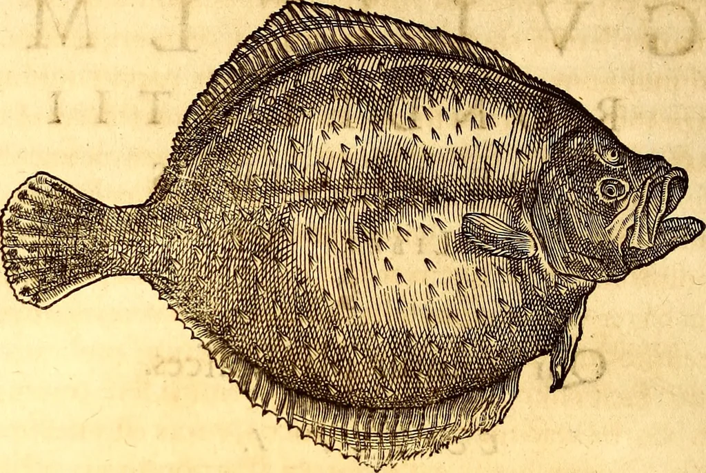 An illustration from Gvlielmi Rondeletii ... Libri de piscibus marinis, in quibus veræ piscium effigies expressæ sunt .., 1554, leaf 329