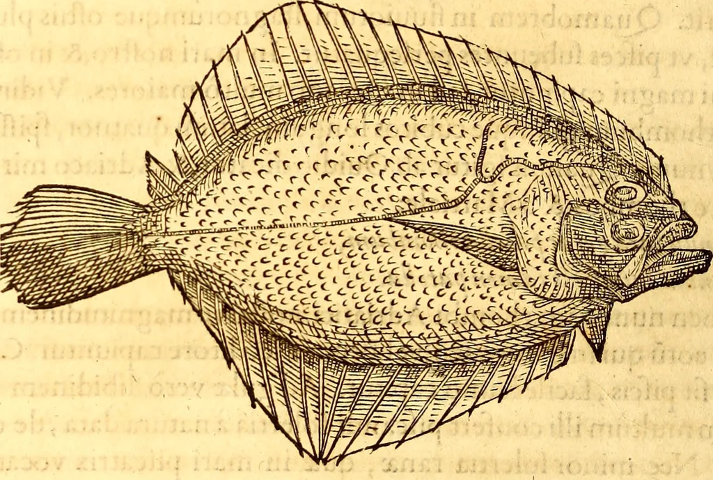An illustration from Gvlielmi Rondeletii ... Libri de piscibus marinis, in quibus veræ piscium effigies expressæ sunt .., 1554, leaf 331