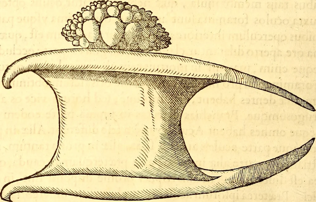 An illustration from Gvlielmi Rondeletii ... Libri de piscibus marinis, in quibus veræ piscium effigies expressæ sunt .., 1554, leaf 361