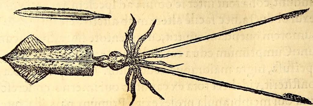An illustration from Gvlielmi Rondeletii ... Libri de piscibus marinis, in quibus veræ piscium effigies expressæ sunt .., 1554, leaf 525