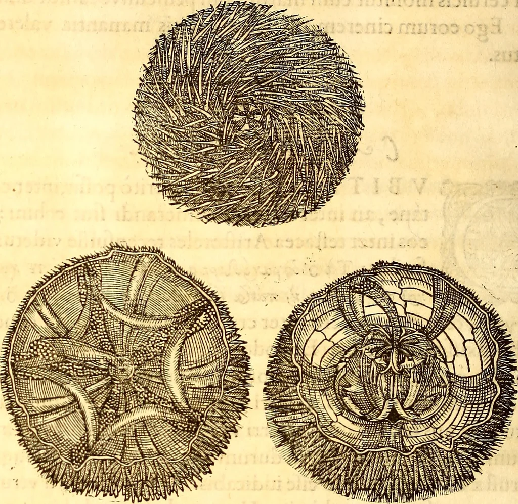 An illustration from Gvlielmi Rondeletii ... Libri de piscibus marinis, in quibus veræ piscium effigies expressæ sunt .., 1554, leaf 597