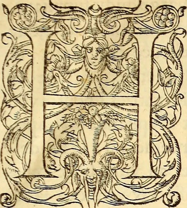 An illustration from Gvlielmi Rondeletii ... Libri de piscibus marinis, in quibus veræ piscium effigies expressæ sunt .., 1554, leaf 6