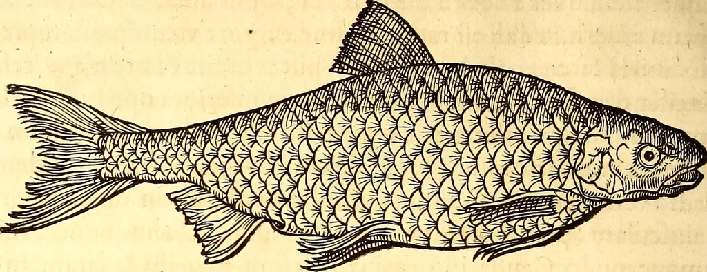 An illustration from Gvlielmi Rondeletii ... Libri de piscibus marinis, in quibus veræ piscium effigies expressæ sunt .., 1554, leaf 803