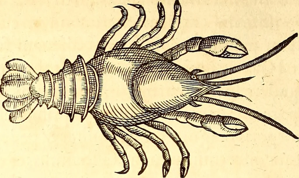 An illustration from Gvlielmi Rondeletii ... Libri de piscibus marinis, in quibus veræ piscium effigies expressæ sunt .., 1554, leaf 849