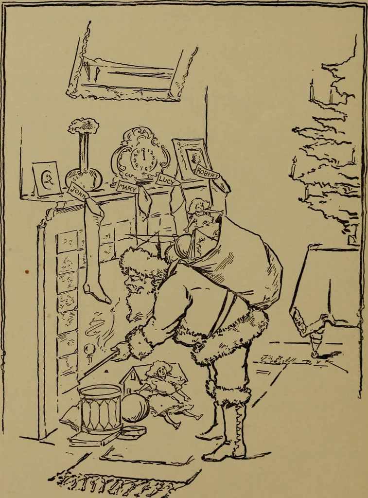 An illustration from Gymnastic stories and plays for primary schools; physical excercises for the first two years of school, 1898, leaf 58