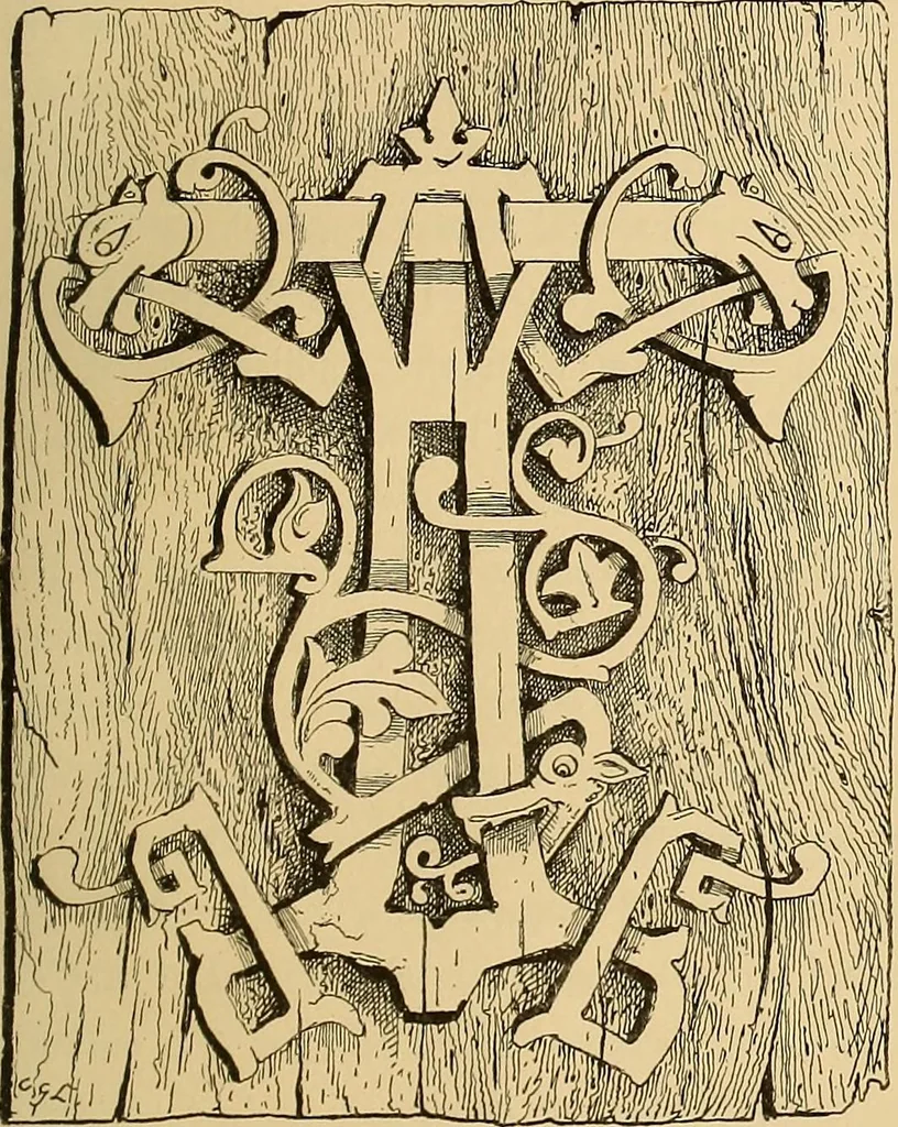 An illustration from Gypsy sorcery and fortune telling, illustrated by numerous incantations, specimens of medical magic, anecdotes, and tales, 1891, leaf 11
