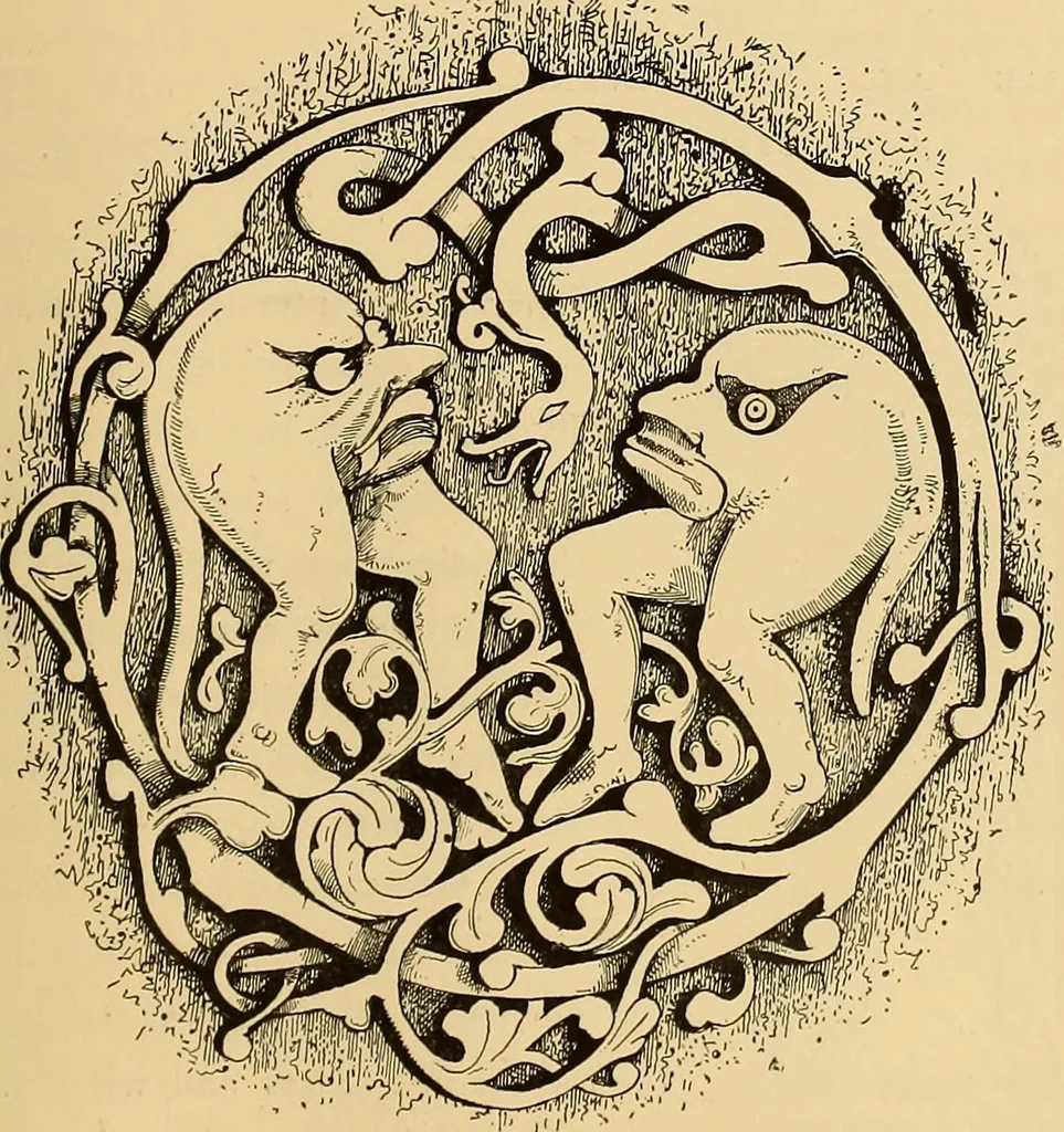 An illustration from Gypsy sorcery and fortune telling, illustrated by numerous incantations, specimens of medical magic, anecdotes, and tales, 1891, leaf 139