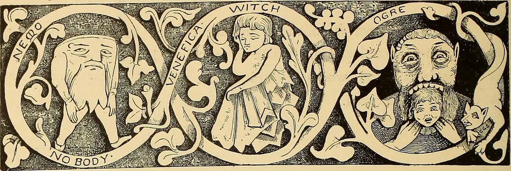 An illustration from Gypsy sorcery and fortune telling, illustrated by numerous incantations, specimens of medical magic, anecdotes, and tales, 1891, leaf 140