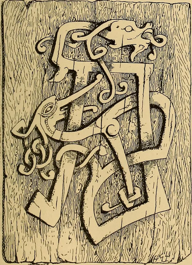 An illustration from Gypsy sorcery and fortune telling, illustrated by numerous incantations, specimens of medical magic, anecdotes, and tales, 1891, leaf 19