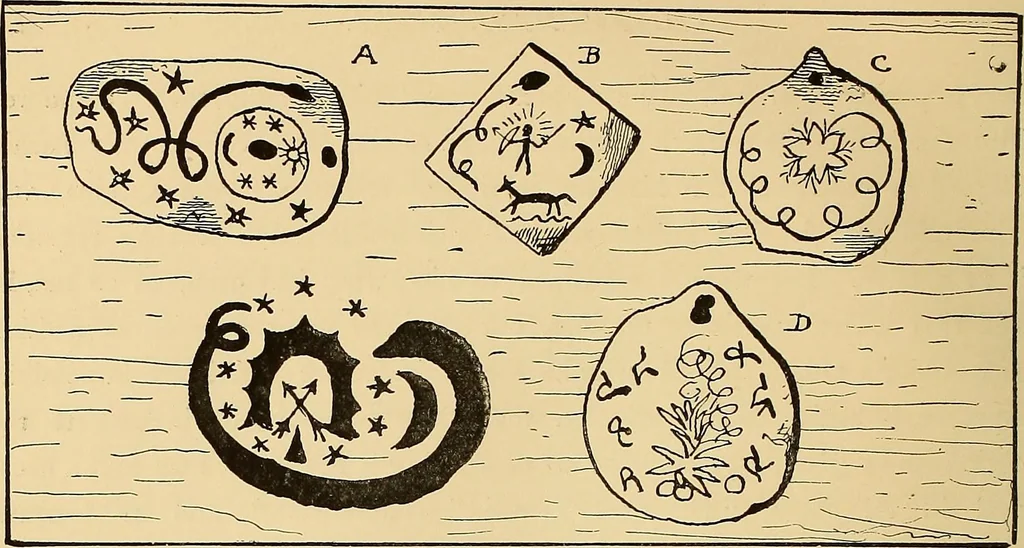 An illustration from Gypsy sorcery and fortune telling, illustrated by numerous incantations, specimens of medical magic, anecdotes, and tales, 1891, leaf 248