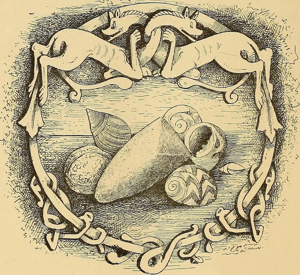 An illustration from Gypsy sorcery and fortune telling, illustrated by numerous incantations, specimens of medical magic, anecdotes, and tales, 1891, leaf 272