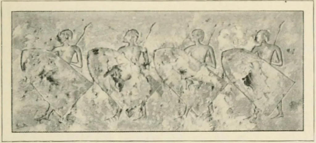 An illustration from Égypte, 1912, leaf 124