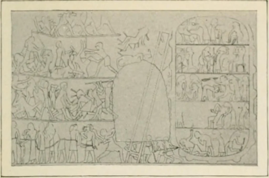 An illustration from Égypte, 1912, leaf 126