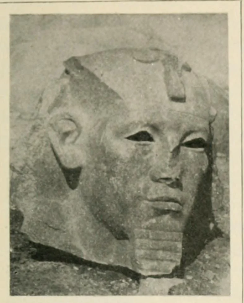 An illustration from Égypte, 1912, leaf 136