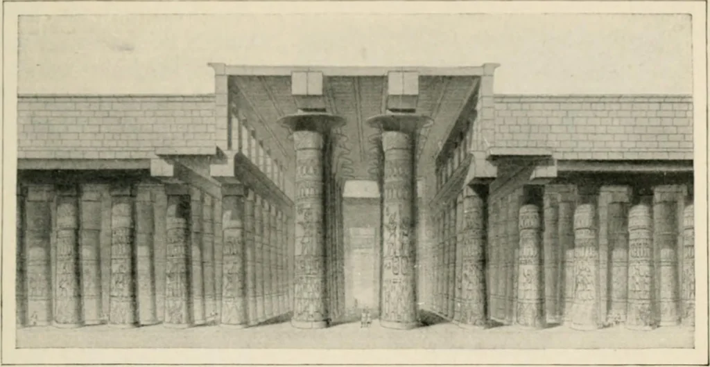 An illustration from Égypte, 1912, leaf 148
