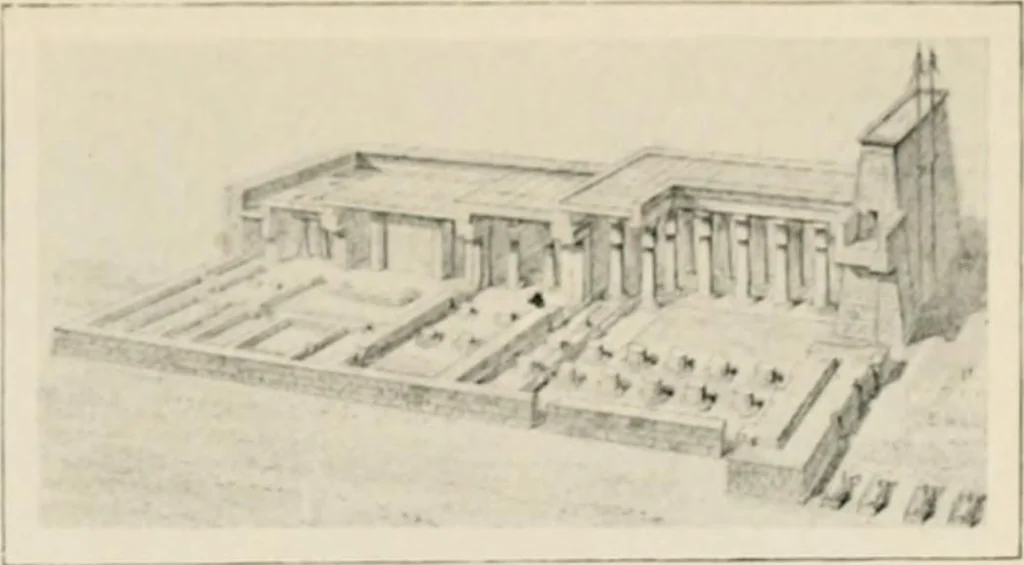An illustration from Égypte, 1912, leaf 152