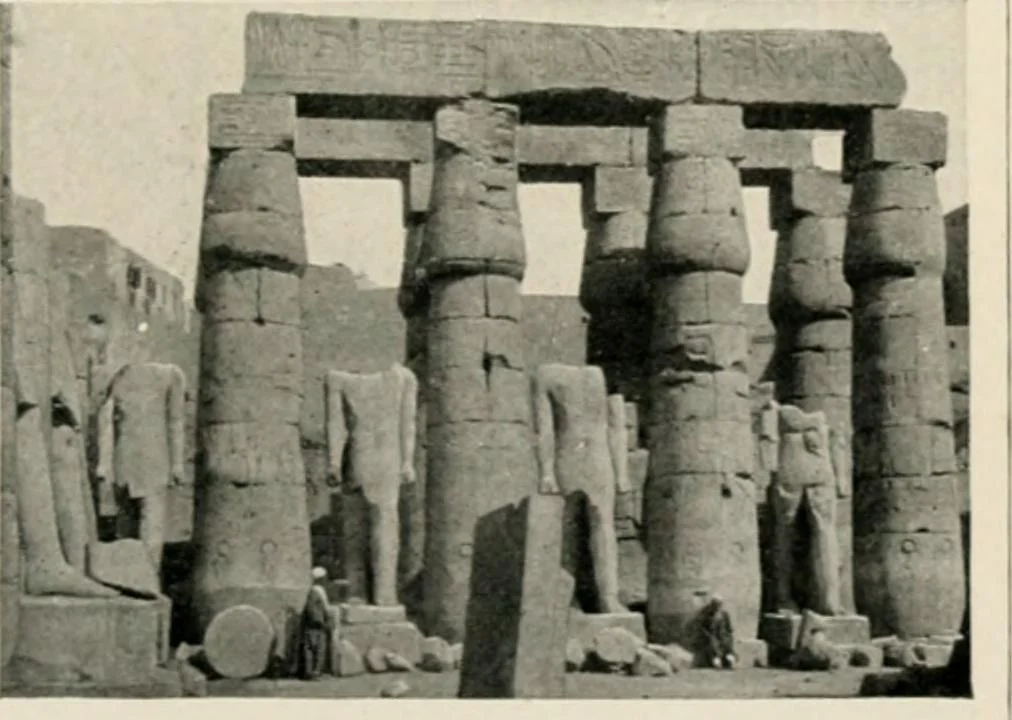 An illustration from Égypte, 1912, leaf 154