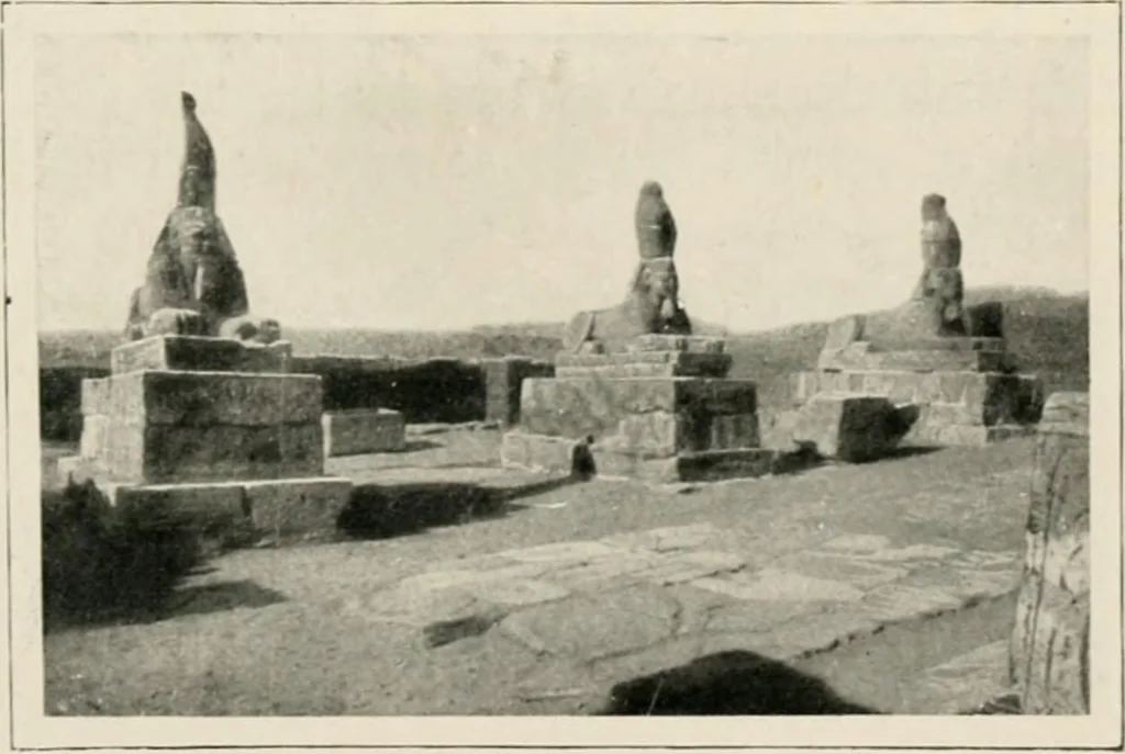 An illustration from Égypte, 1912, leaf 156