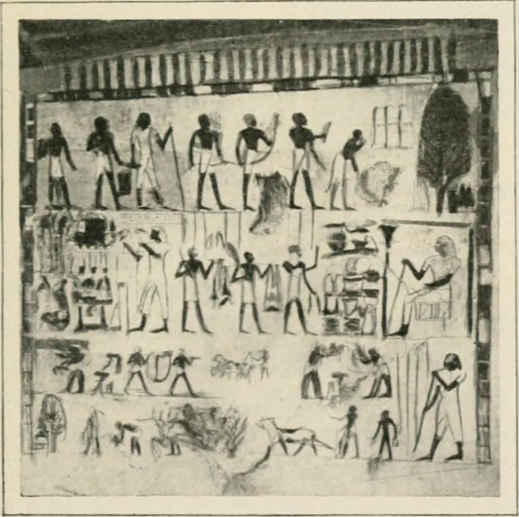 An illustration from Égypte, 1912, leaf 174
