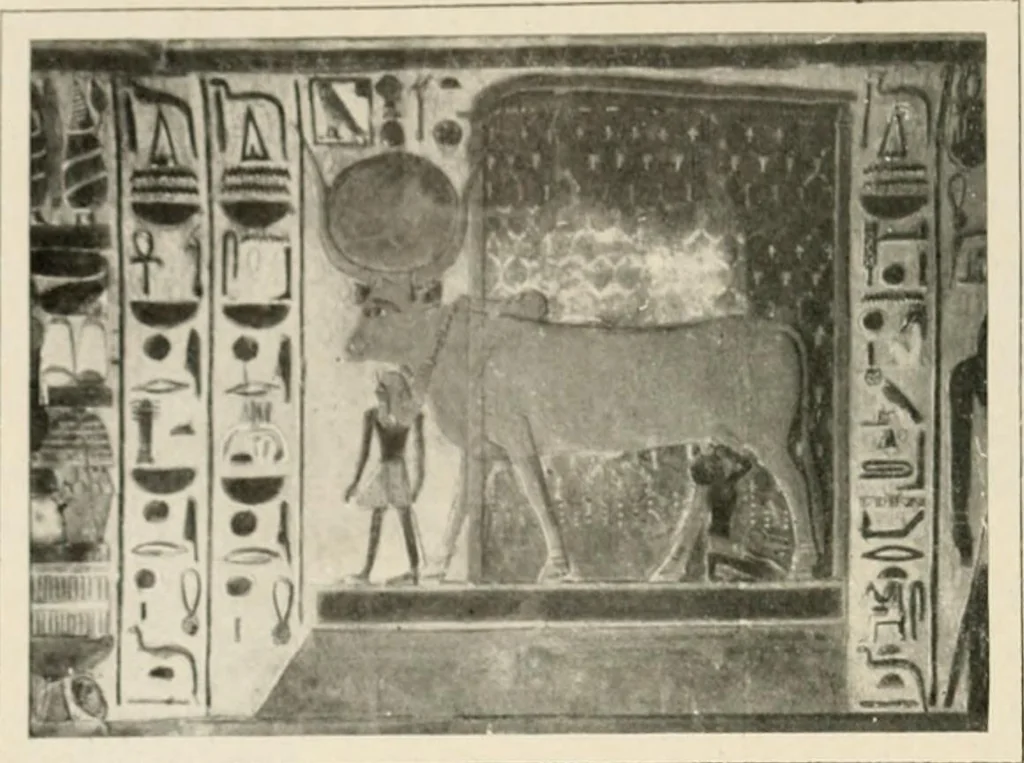 An illustration from Égypte, 1912, leaf 187
