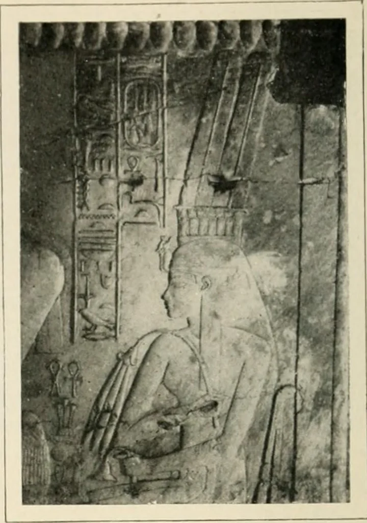 An illustration from Égypte, 1912, leaf 195