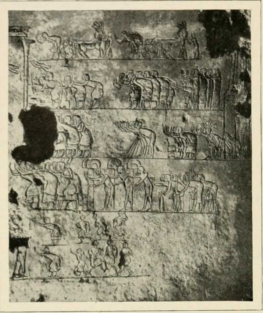 An illustration from Égypte, 1912, leaf 197