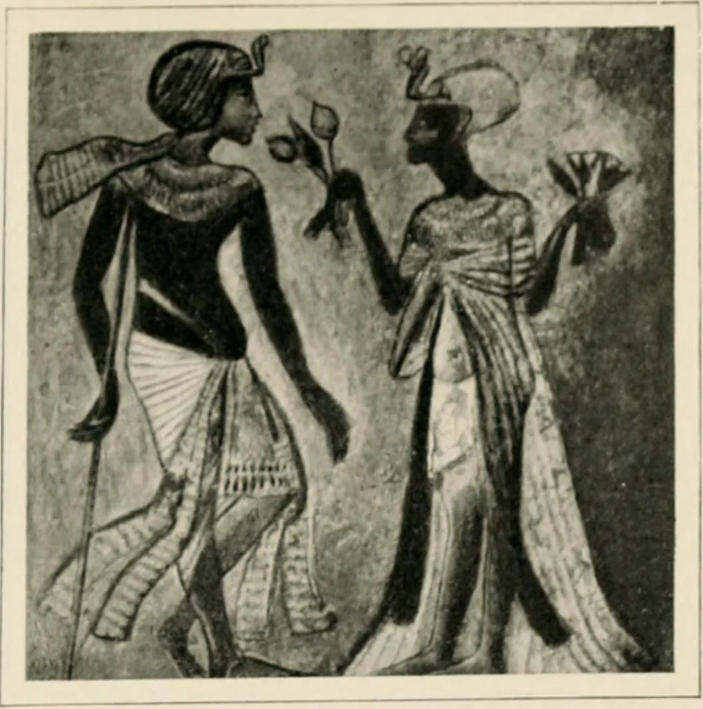 An illustration from Égypte, 1912, leaf 198