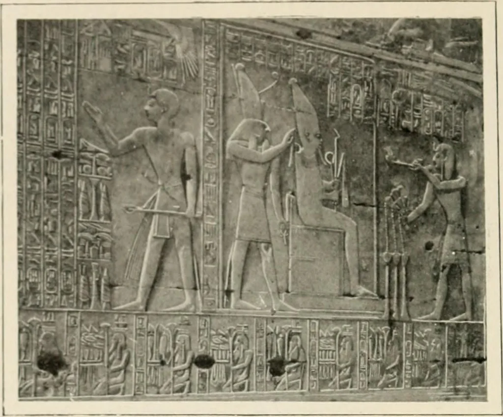 An illustration from Égypte, 1912, leaf 205