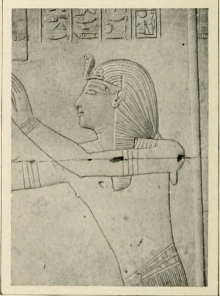 An illustration from Égypte, 1912, leaf 205