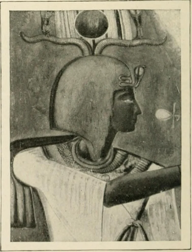 An illustration from Égypte, 1912, leaf 207