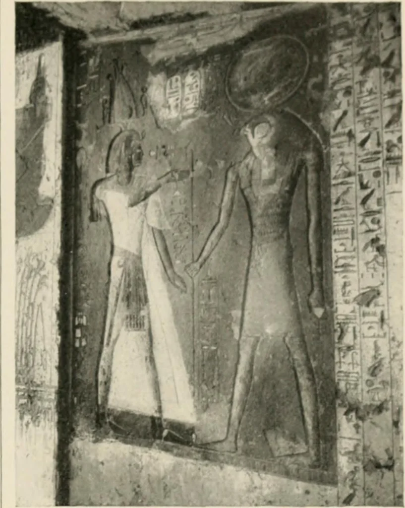 An illustration from Égypte, 1912, leaf 208