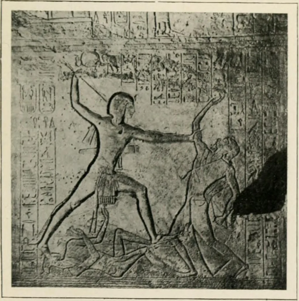 An illustration from Égypte, 1912, leaf 208