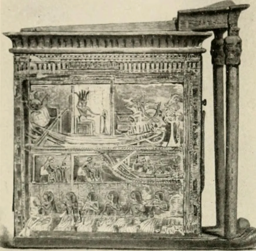 An illustration from Égypte, 1912, leaf 21