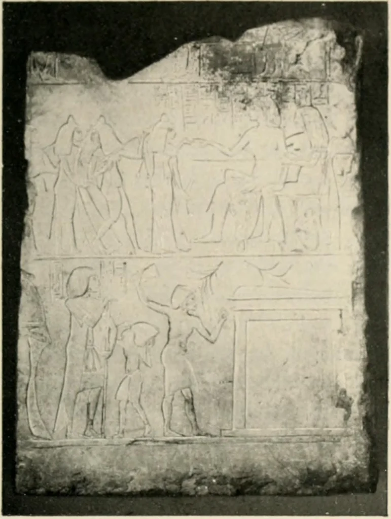 An illustration from Égypte, 1912, leaf 216