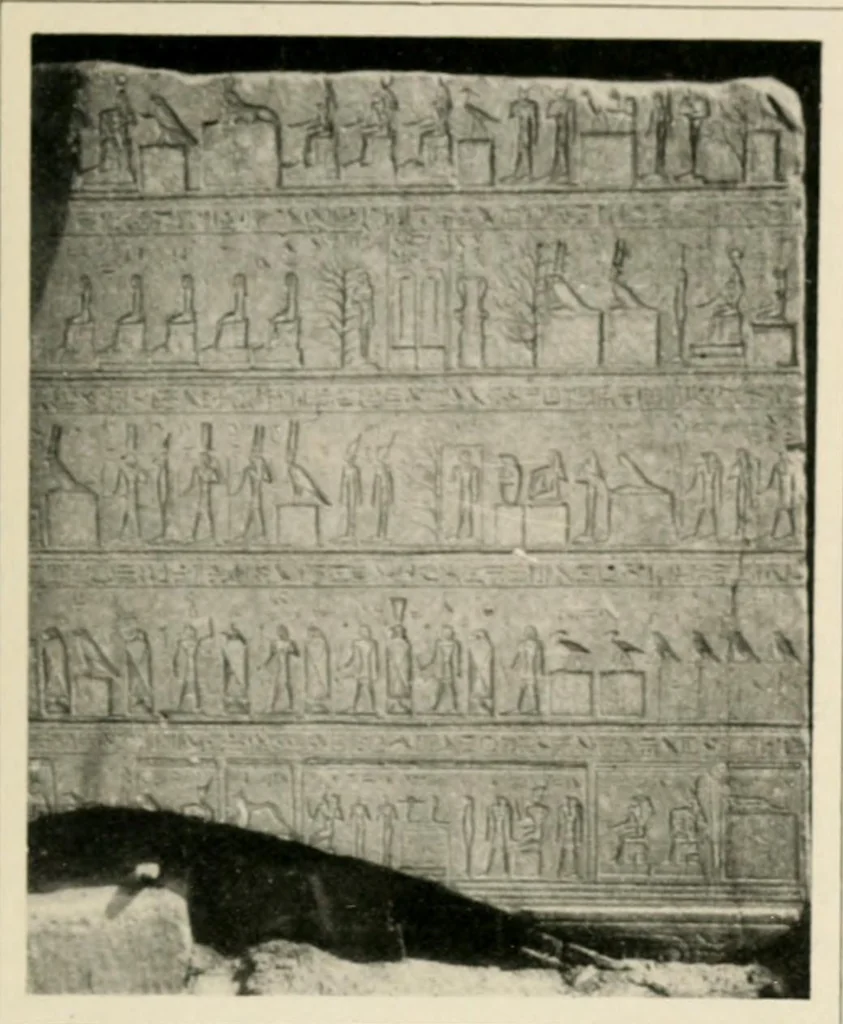 An illustration from Égypte, 1912, leaf 22