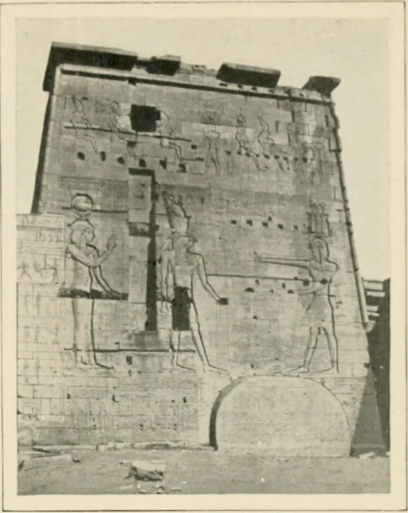 An illustration from Égypte, 1912, leaf 250