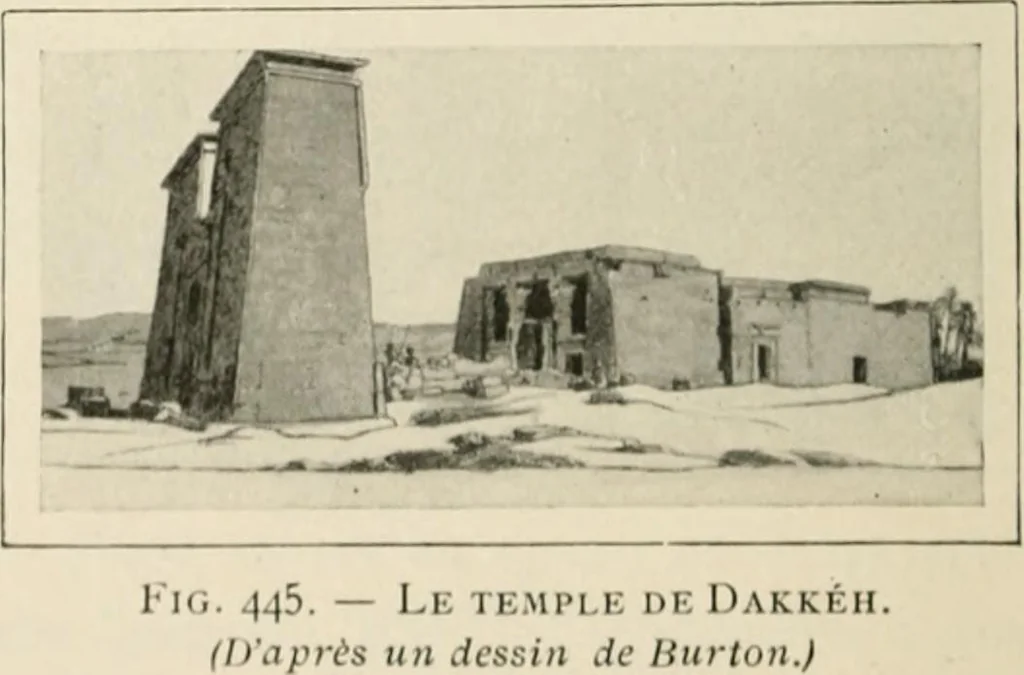 An illustration from Égypte, 1912, leaf 253