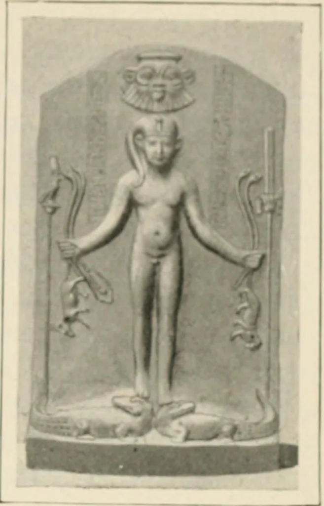 An illustration from Égypte, 1912, leaf 282