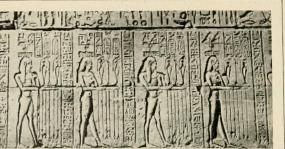 An illustration from Égypte, 1912, leaf 29