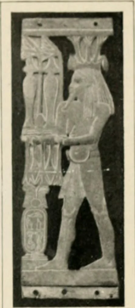 An illustration from Égypte, 1912, leaf 318