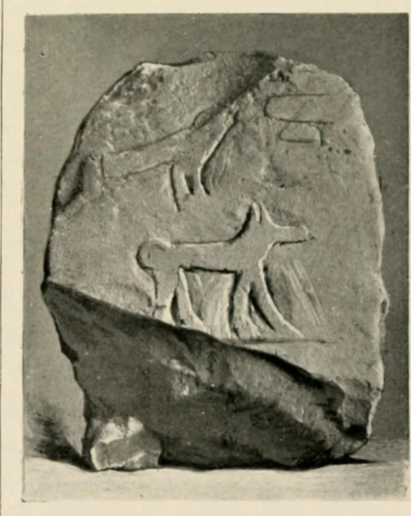 An illustration from Égypte, 1912, leaf 34