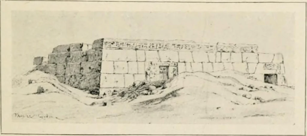 An illustration from Égypte, 1912, leaf 46